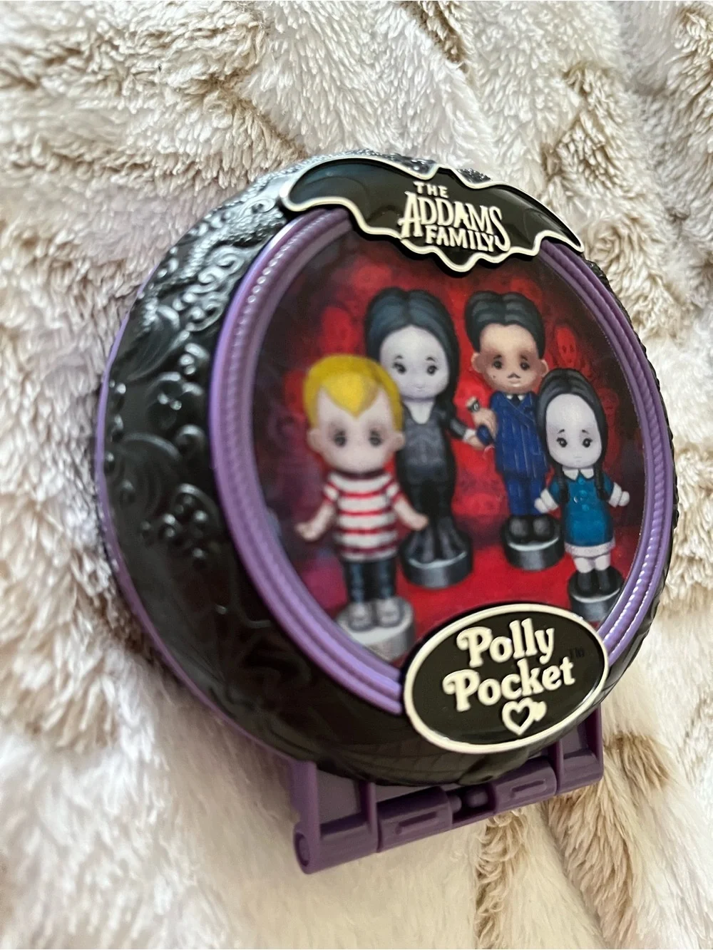 Polly Pocket The Addams Family Mini Playset - Purple & Black - Picture 2 of 8